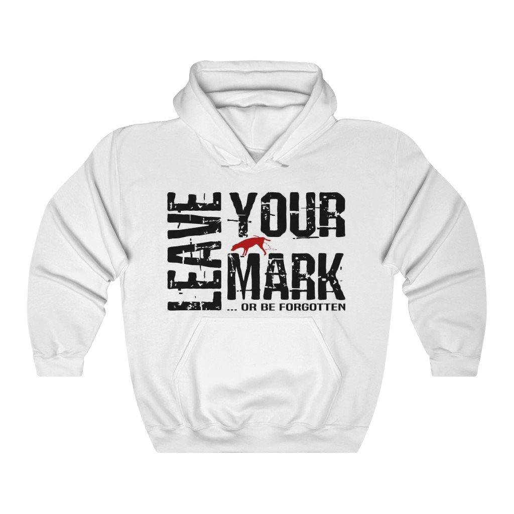 Leave Your Mark Cool Hoodies White Men s Pullover Pooch Poodle