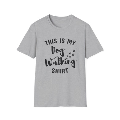 dog walking tee