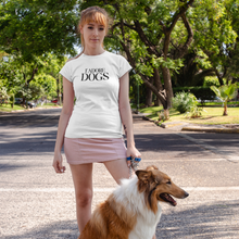 Load image into Gallery viewer, dog shirts for humans j&#39;adore dogs
