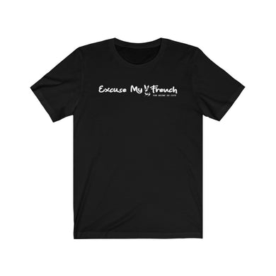 excuse my French for being so cute black t-shirt from Pooch & Poodle